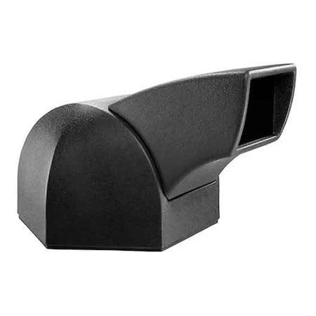 Commercial Zone Products Hex Drive-thru Dome Lid- Black 737401